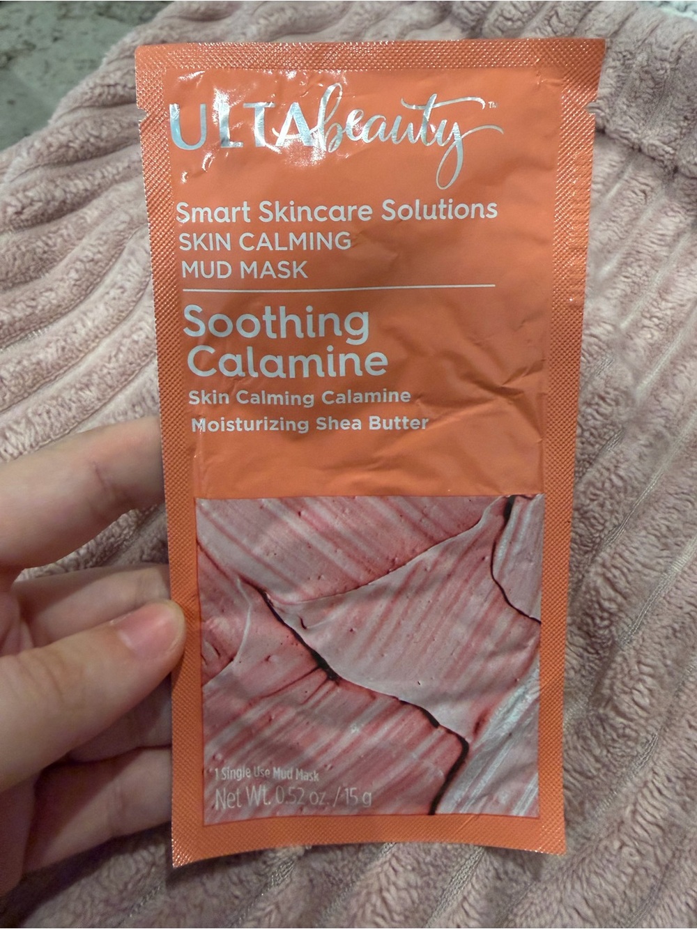 ULTA Beauty Soothing Calamine Mud Mask - Coral Orange & Pink